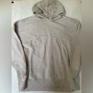 Hollister Gilly Hicks Taupe Oversized Hoodie